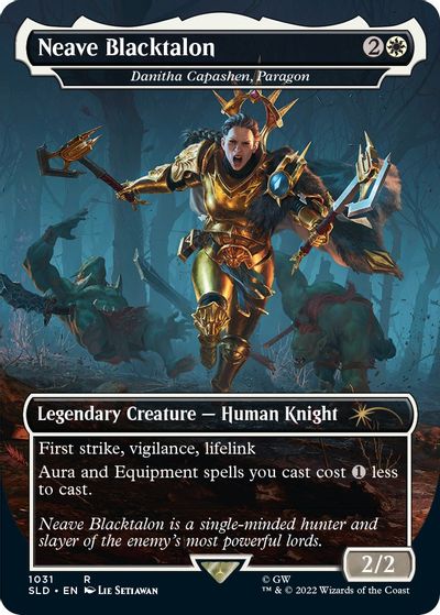 Neave Blacktalon - Danitha Capashen, Paragon (Borderless) card art