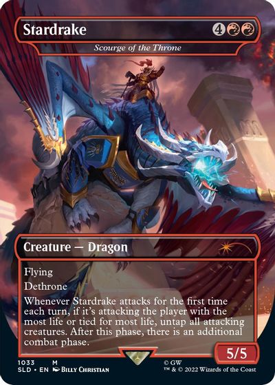Stardrake - Scourge of the Throne (Borderless) card art