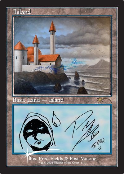 Island (Post Malone) card art