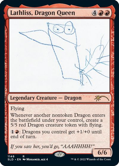 Lathliss, Dragon Queen (1146) card art