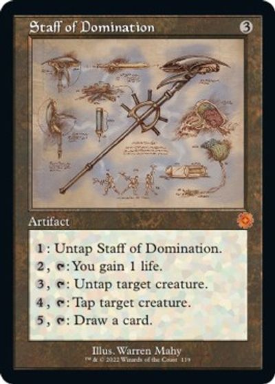 Staff of Domination (Schematic) card art