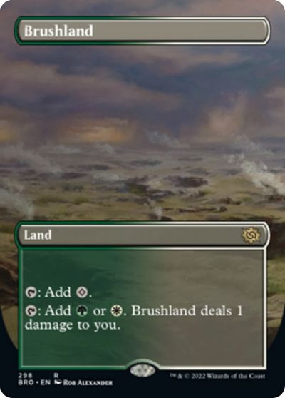 Brushland (Borderless) card art