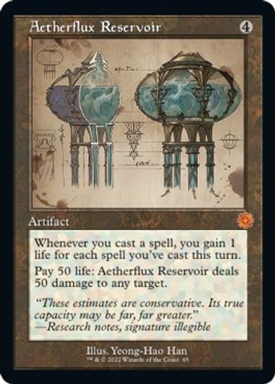 Aetherflux Reservoir (Schematic) card art