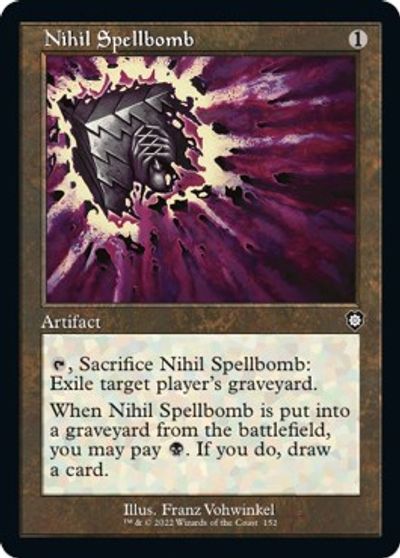 Nihil Spellbomb (Retro Frame) card art