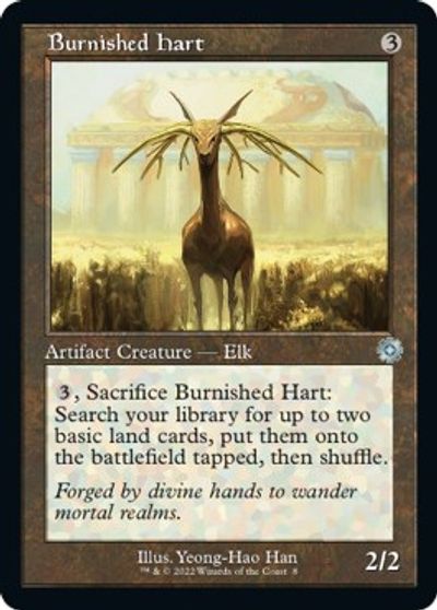 Burnished Hart card art