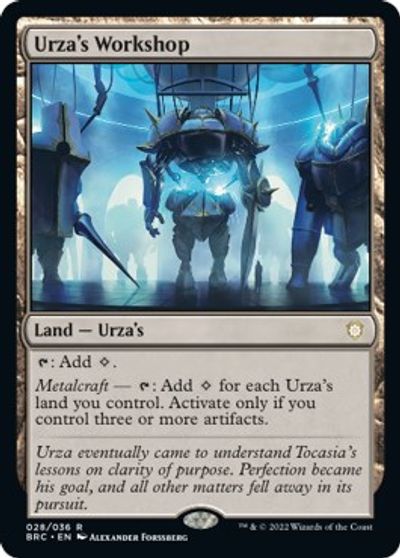 Urza's Workshop card art
