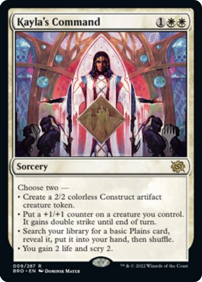 Kayla's Command card art
