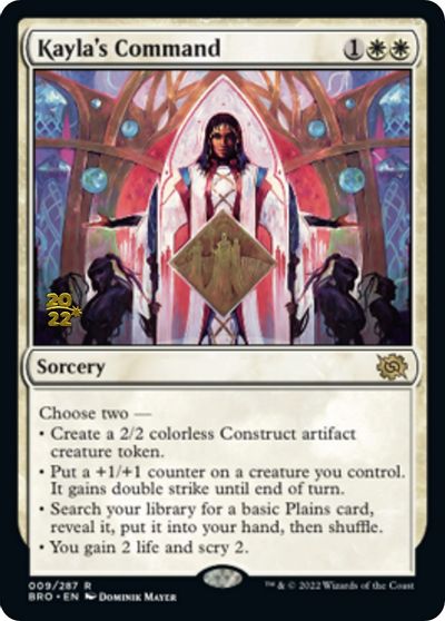Kayla's Command card art