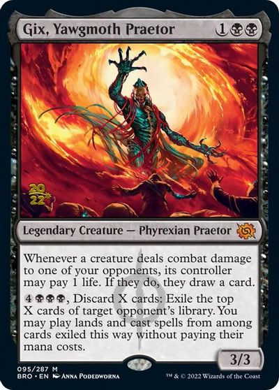 Gix, Yawgmoth Praetor card art