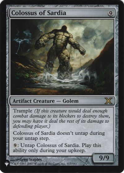 Colossus of Sardia card art