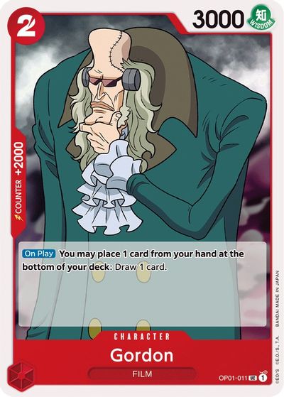 Gordon card art