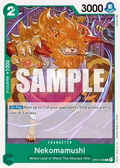 Nekomamushi card art
