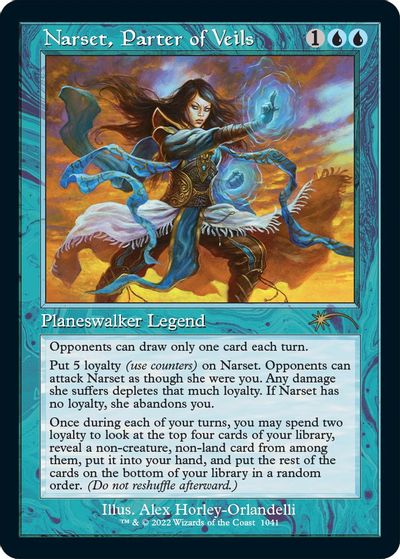 Narset, Parter of Veils (Retro Frame) card art