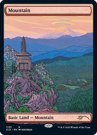 Mountain (1133) card art