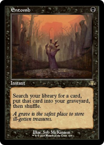Entomb (Retro Frame) card art