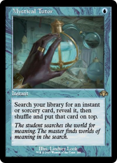 Mystical Tutor (Retro Frame) card art