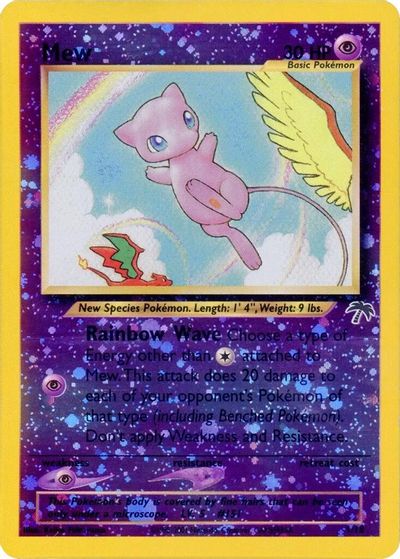 Mew card art