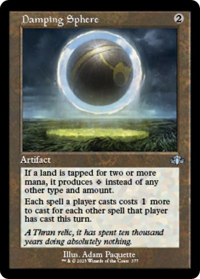 Damping Sphere (Retro Frame) card art