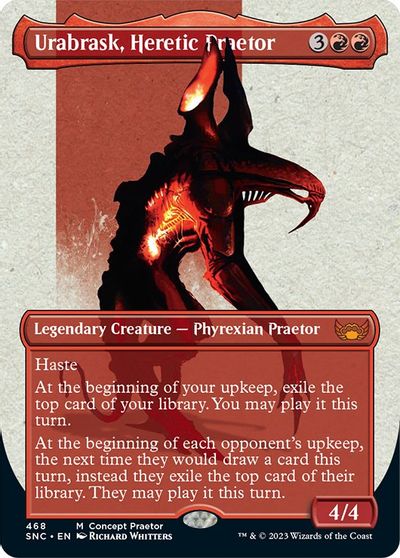 Urabrask, Heretic Praetor (Concept Praetor) card art