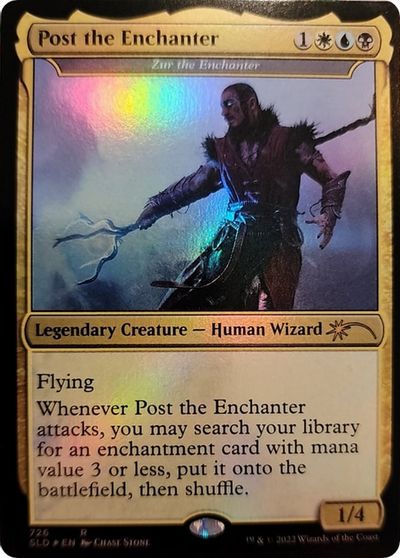 Post the Enchanter - Zur the Enchanter card art