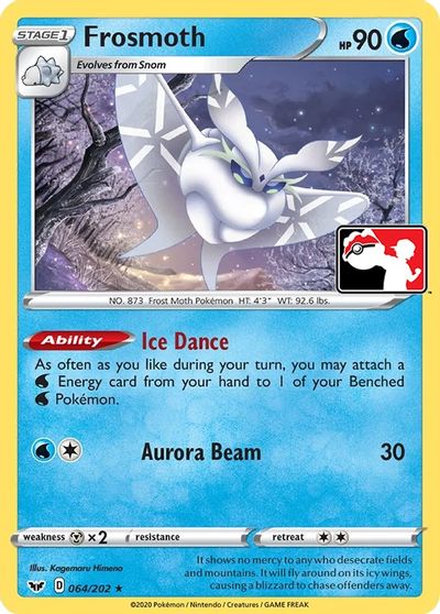 Frosmoth card art