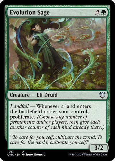 Evolution Sage card art