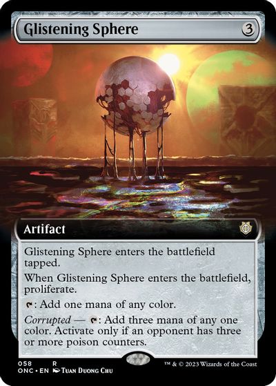 Glistening Sphere (Extended Art) card art