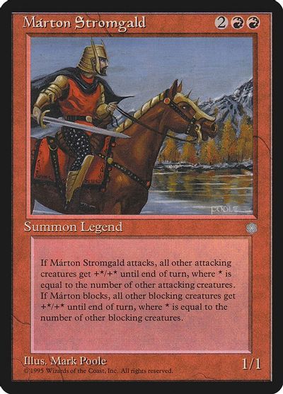 Marton Stromgald card art