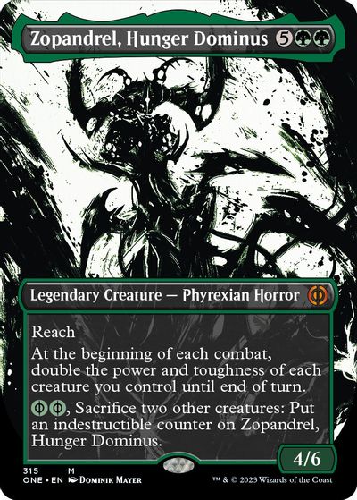 Zopandrel, Hunger Dominus (Showcase) card art