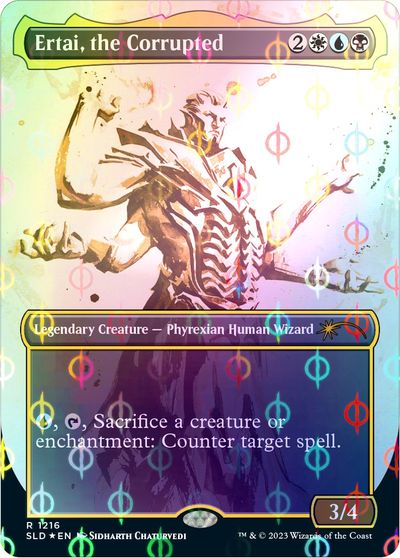 Ertai, the Corrupted (Step-and-Compleat Foil) card art