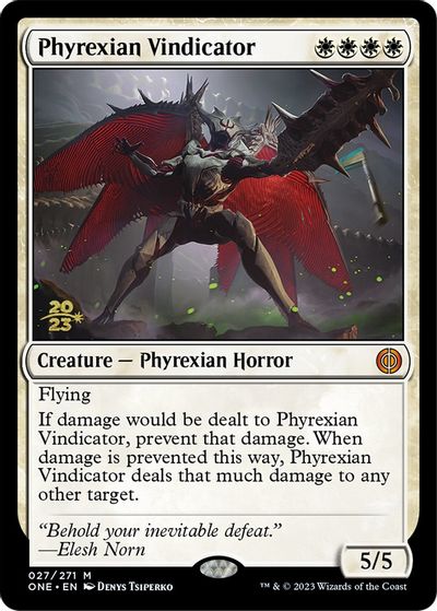 Phyrexian Vindicator card art
