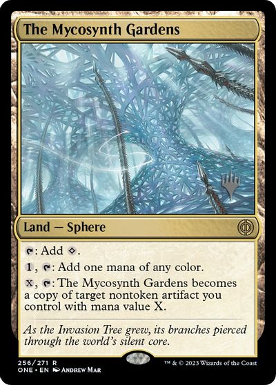 The Mycosynth Gardens card art