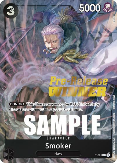 Smoker (Pre-Release) [Winner] card art