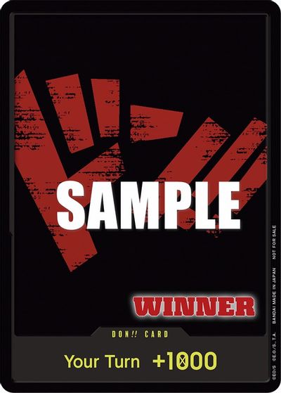 DON!! Card (Tournament Pack Vol. 2) [Winner] card art
