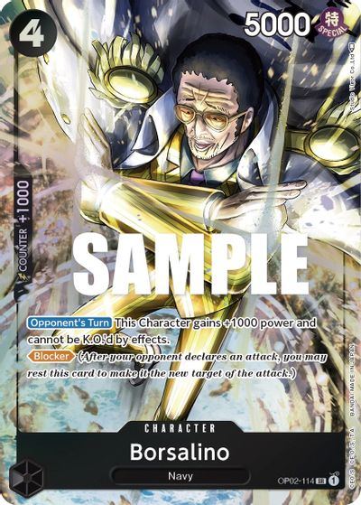 Borsalino (Alternate Art) card art