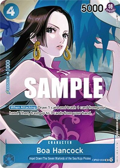 Boa Hancock (Box Topper) card art