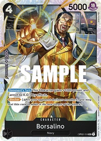 Borsalino card art