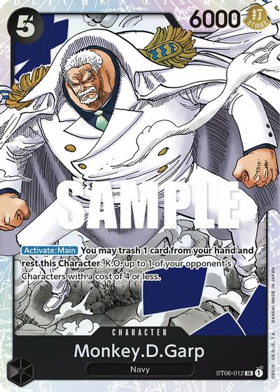Monkey.D.Garp card art