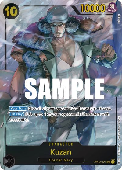 Kuzan (121) (Alternate Art) card art