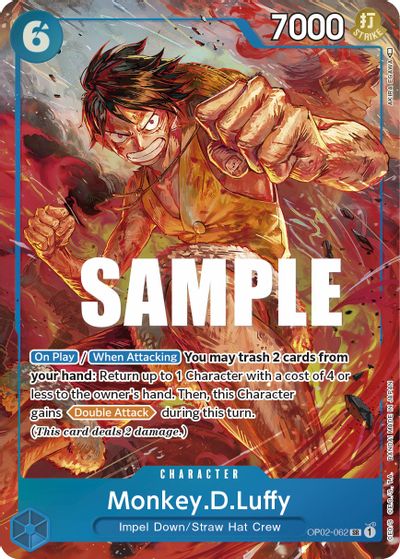 Monkey.D.Luffy (062) (Alternate Art) card art