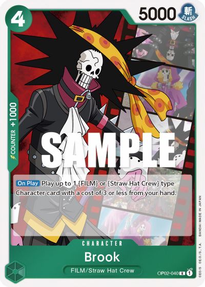 Brook card art