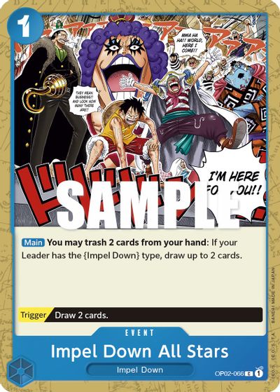 Impel Down All Stars card art