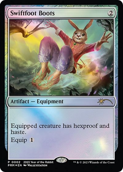 Swiftfoot Boots (Year of the Rabbit 2023) card art
