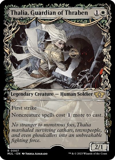 Thalia, Guardian of Thraben card art