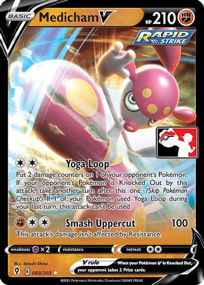 Medicham V - 083/203 card art