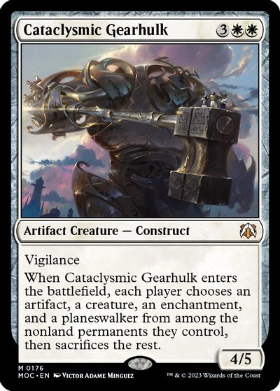 Cataclysmic Gearhulk card art