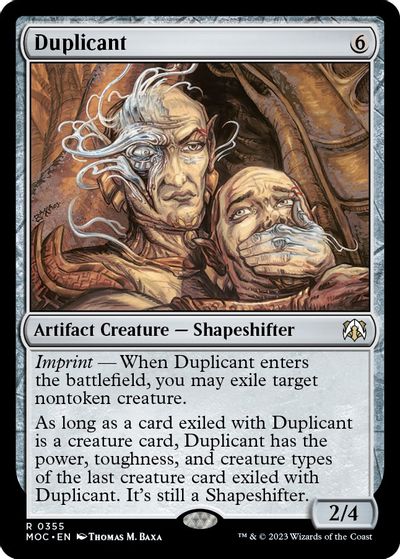 Duplicant card art