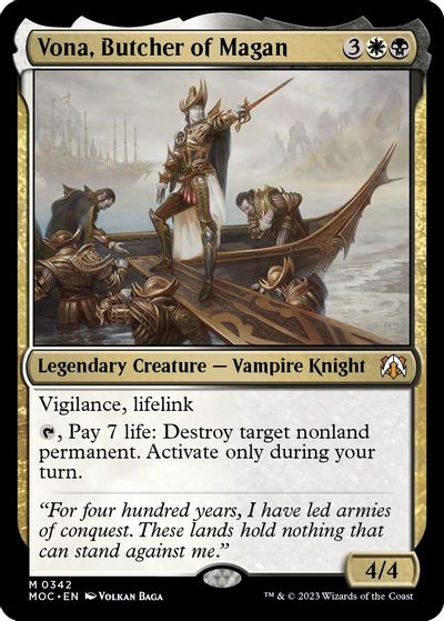 Vona, Butcher of Magan card art
