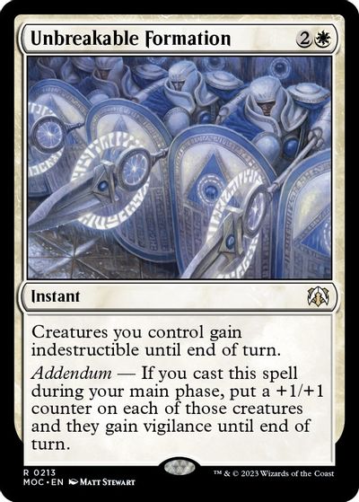 Unbreakable Formation card art