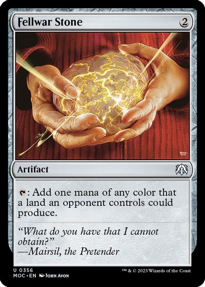 Fellwar Stone card art